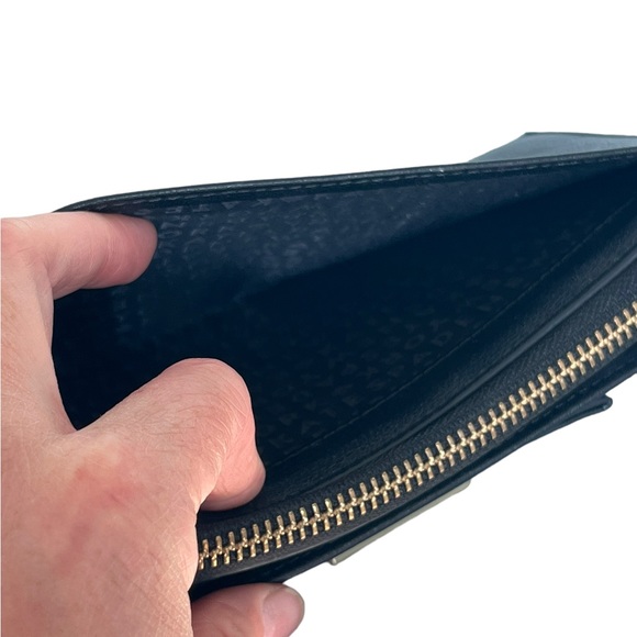 Kate Spade Layton Primrose Black Leather Wallet / Wristlet - Picture 12 of 17